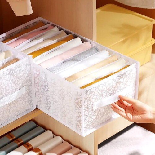 Apakšveļas uzglabāšanas kastes skapim, 2 gab., 32x32x12 cm