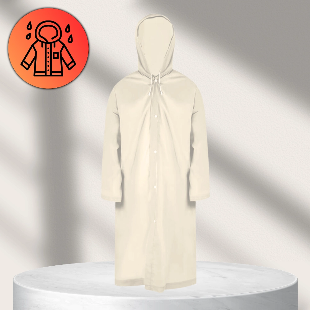 Lietusmētelis C10, balts