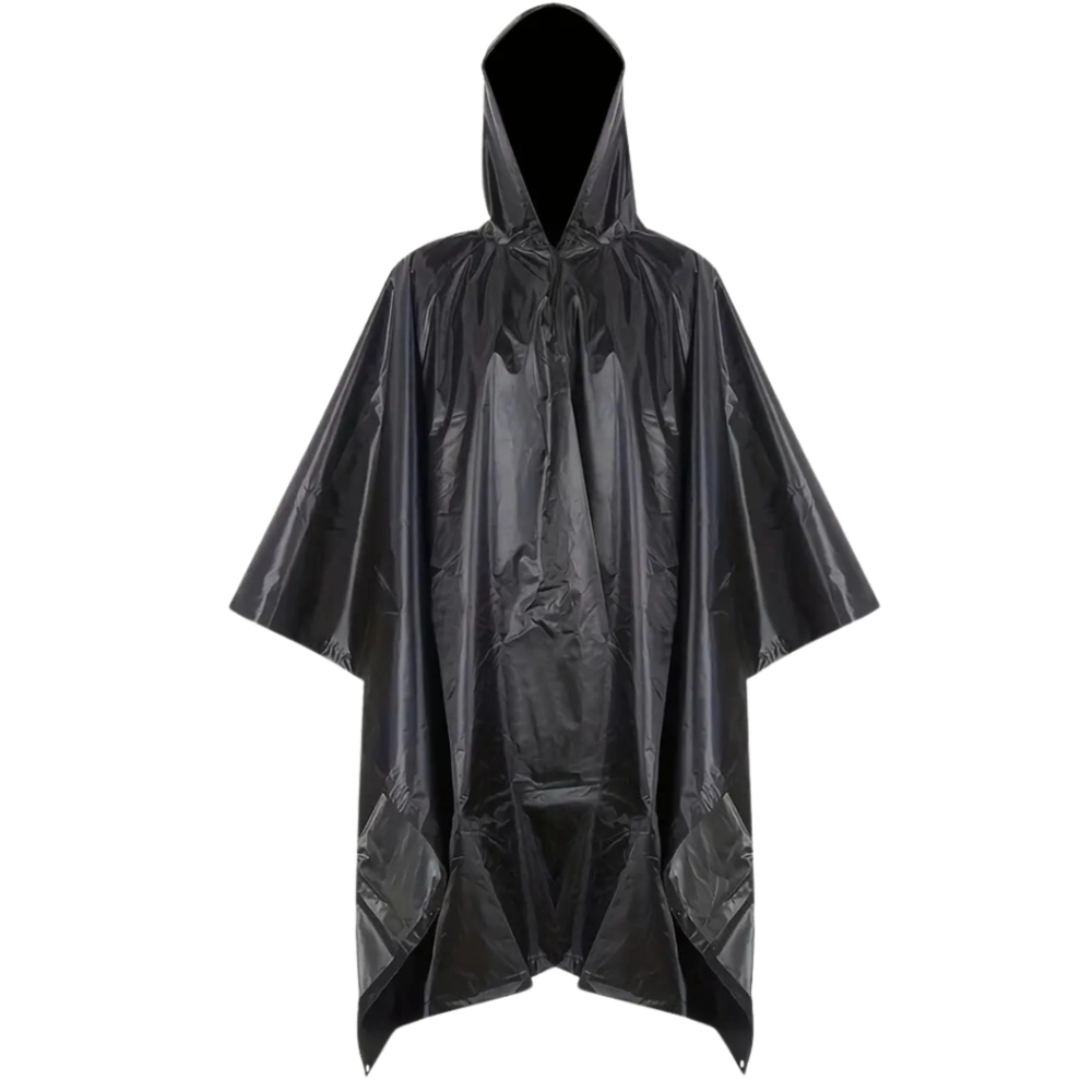 Lietusmētelis C15, melns