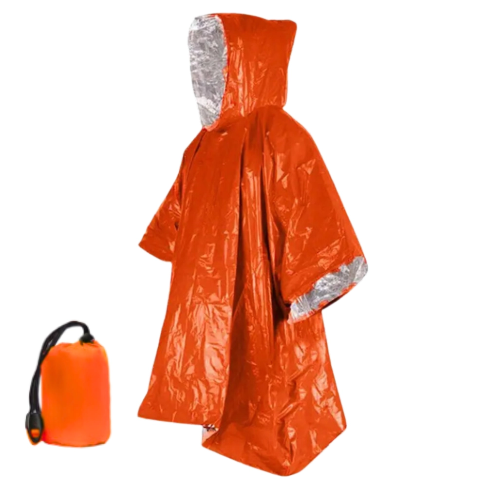 Lietusmētelis C7, oranžs