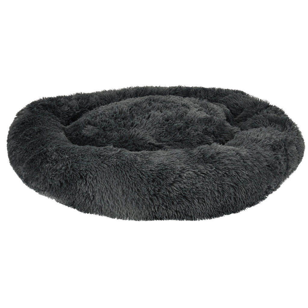 Apaļa suņu gulta P5, tumši pelēka