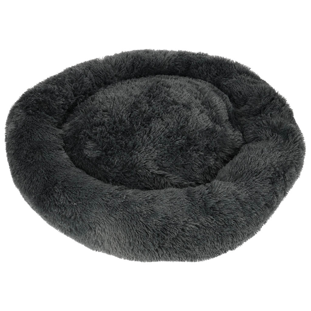 Apaļa suņu gulta P5, tumši pelēka
