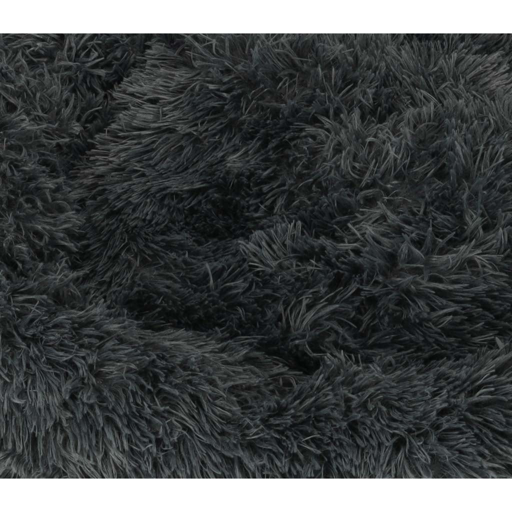 Apaļa suņu gulta P7, tumši pelēka