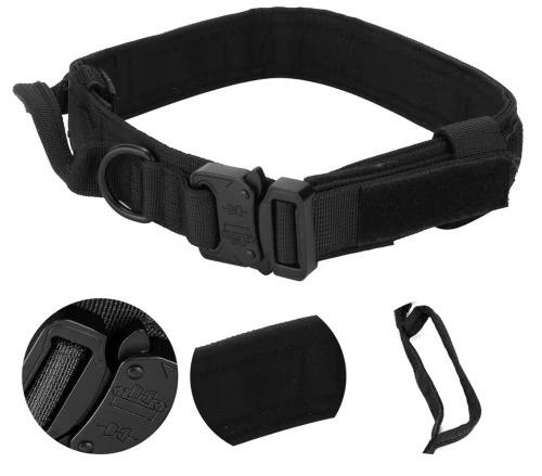 Suņu kakla siksna G11 melna