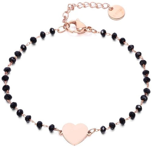 Sieviešu rokassprādze V34 melna