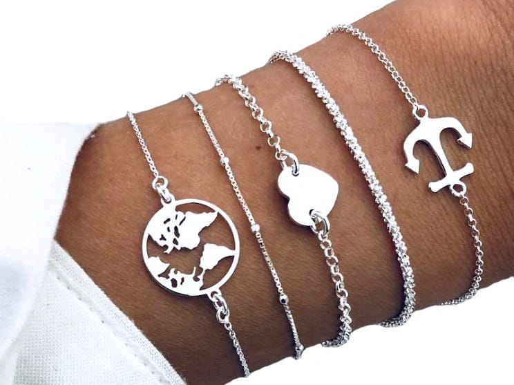 Sieviešu rokassprādžu komplekts C12