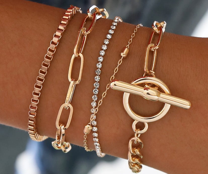 Sieviešu rokassprādžu komplekts C17