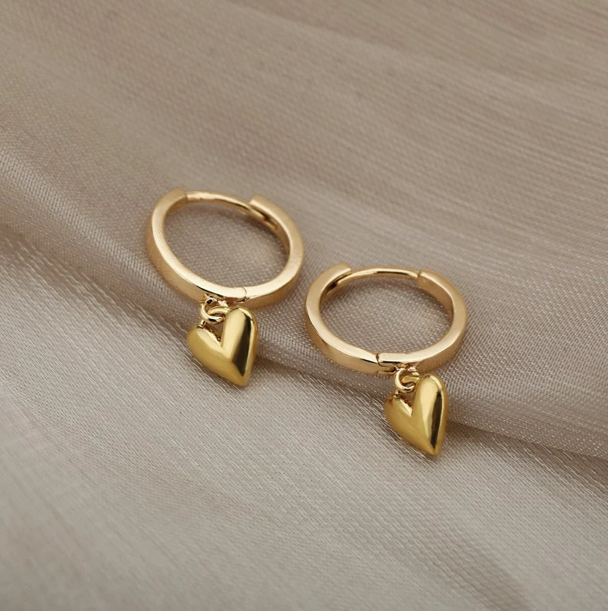 Sieviešu auskari A55, zelta krāsā