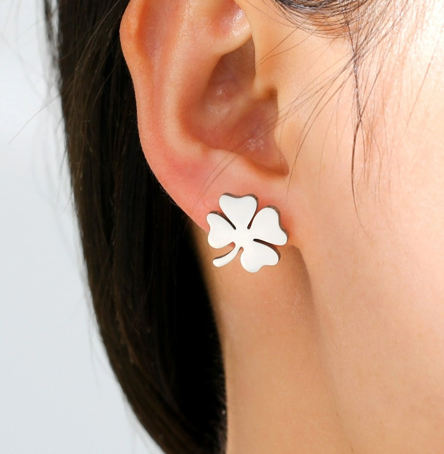 Sieviešu auskari A59, sudraba krāsā