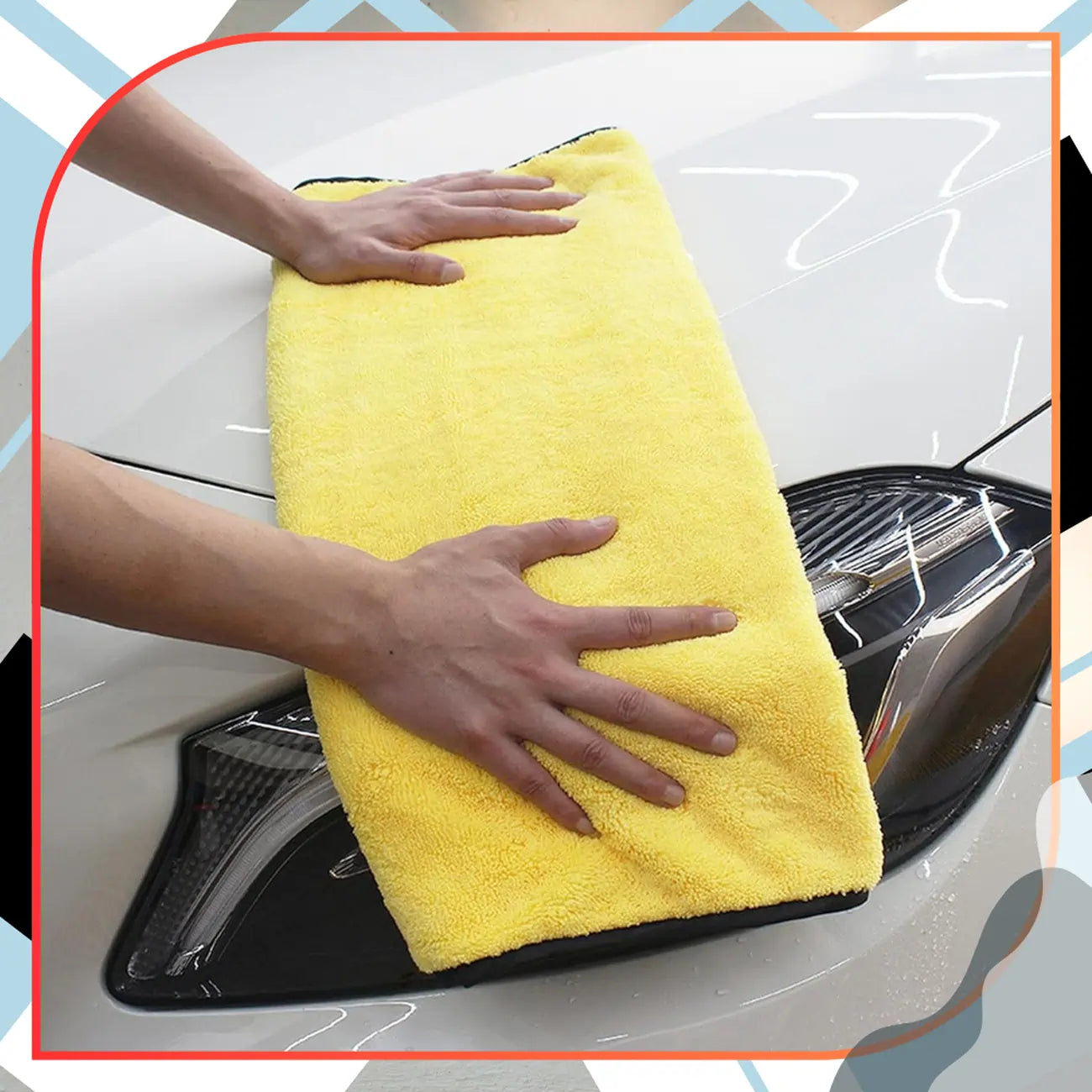 Automašīnas tīrīšanas dvielis, 140x70 cm, mikrošķiedra