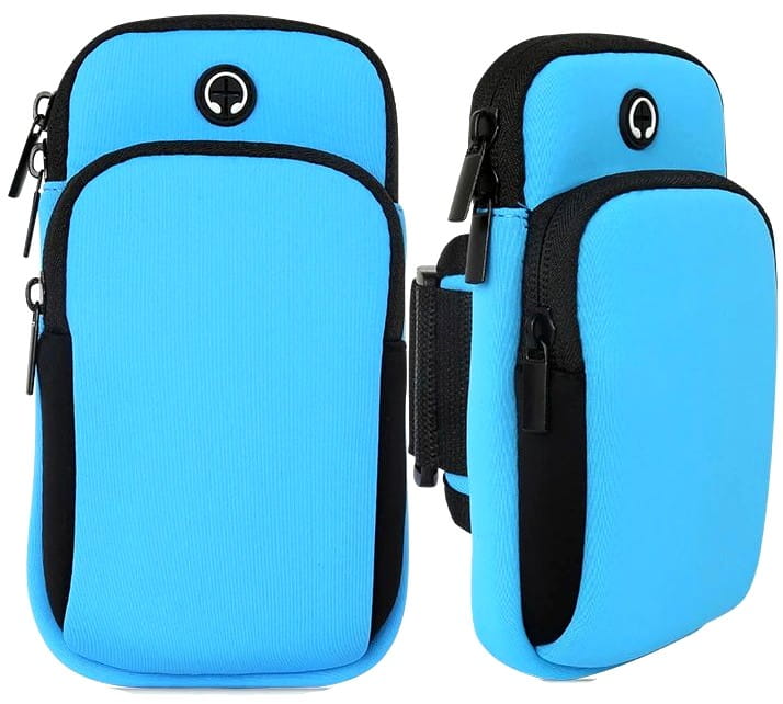 Skriešanas josta viedtālrunim, zila S44