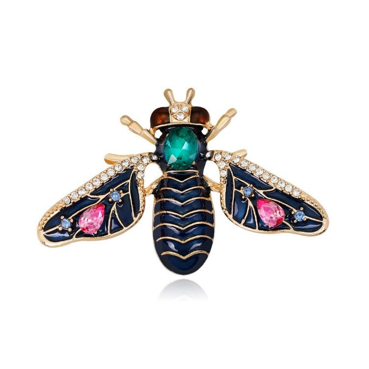 Dekoratīvā piespraude kukaiņa formā BZ44