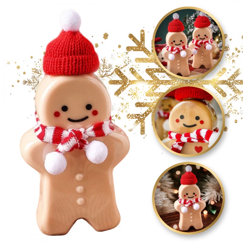 Pudele ar Ziemassvētku motīvu 350ml D7