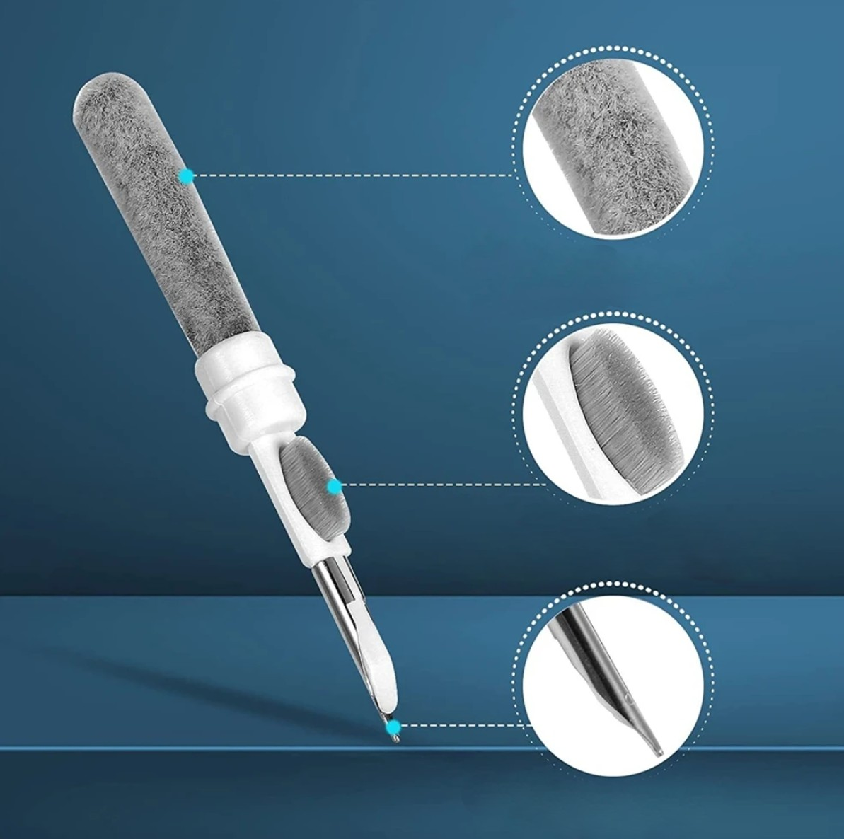 Daudzfunkcionāla austiņu tīrīšanas birste E112