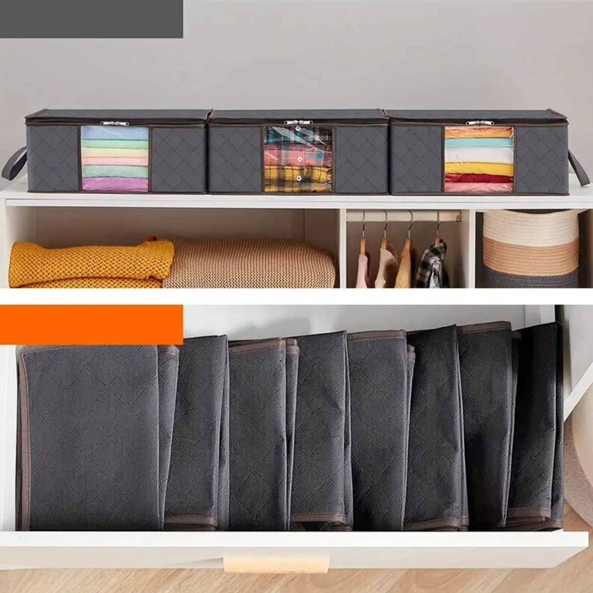 Gultasveļas komplekti 3 gab. V10, pelēki