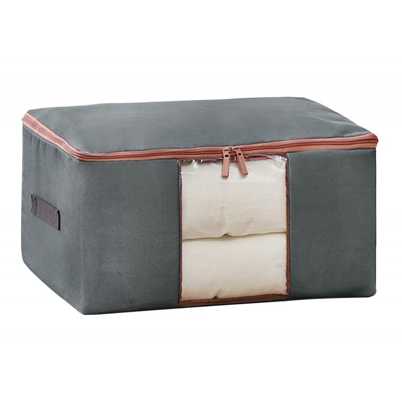 Veļas uzglabāšanas kaste, apģērbu organizators, grafīta krāsas, XXL, 70x40x35cm, OR107