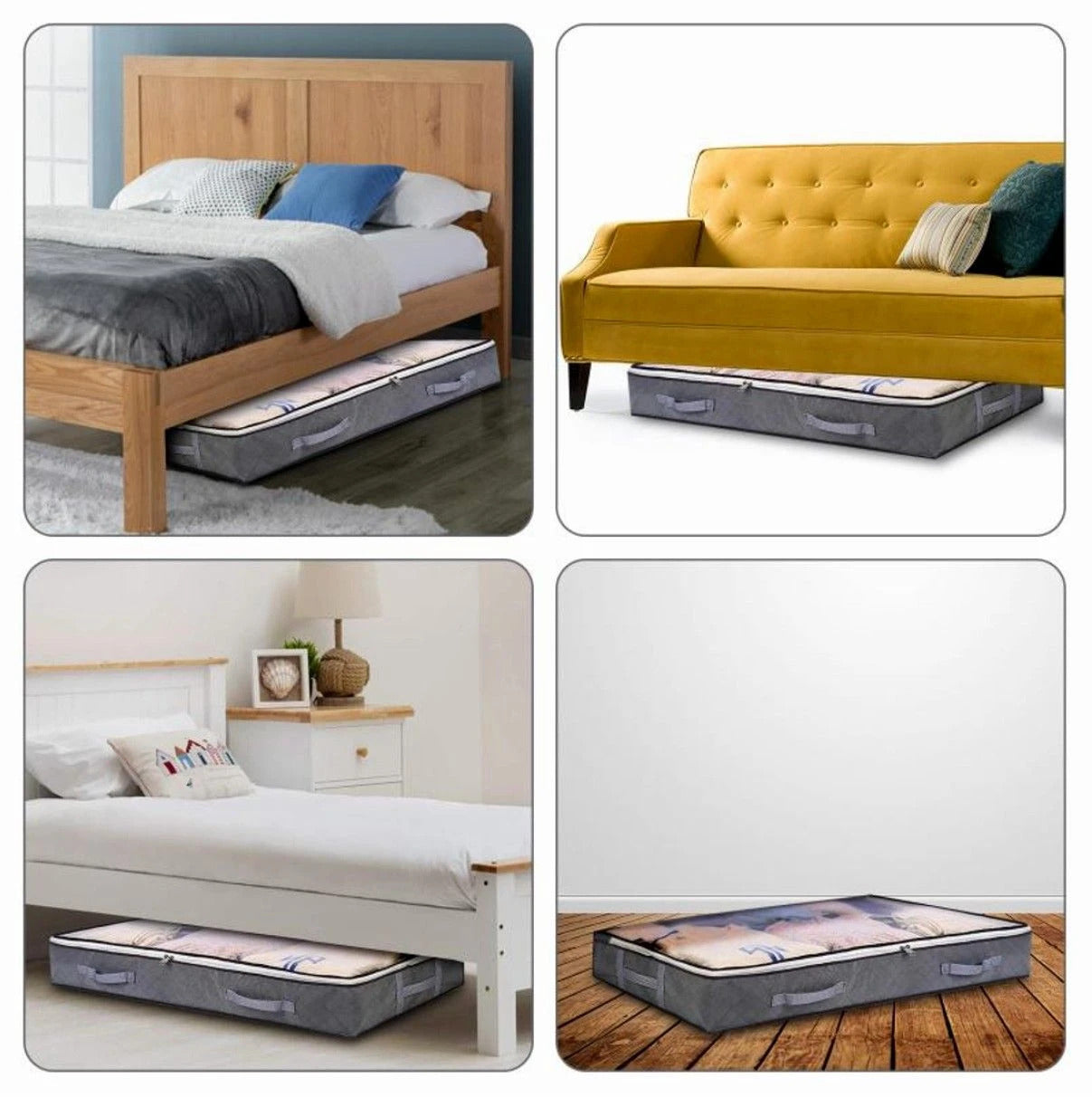 Atvilktnes ieliktnis 100 cm x 50 cm x 15 cm A39 pelēks