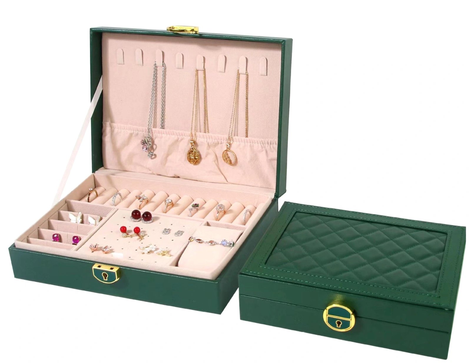 Rotaslietu kastīte DS129 zaļa