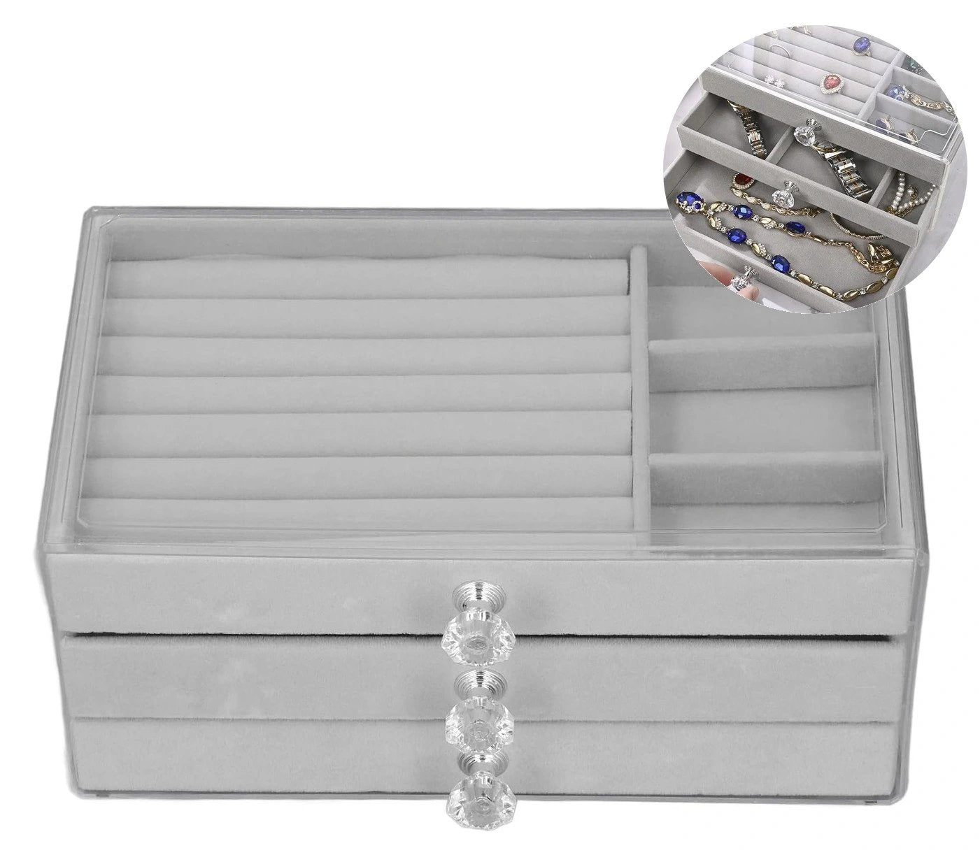 Rotaslietu lādīte SX130 pelēka