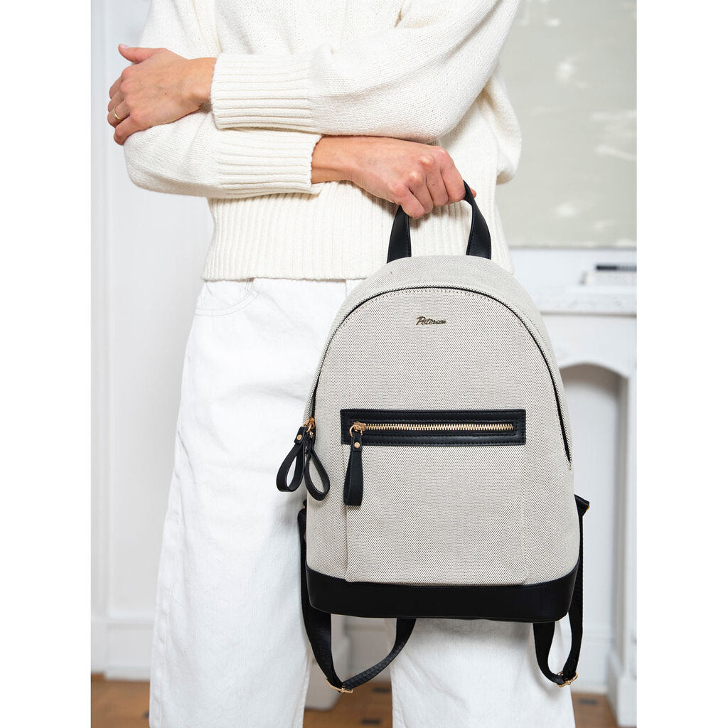 Liela sieviešu mugursoma Peterson, bēša