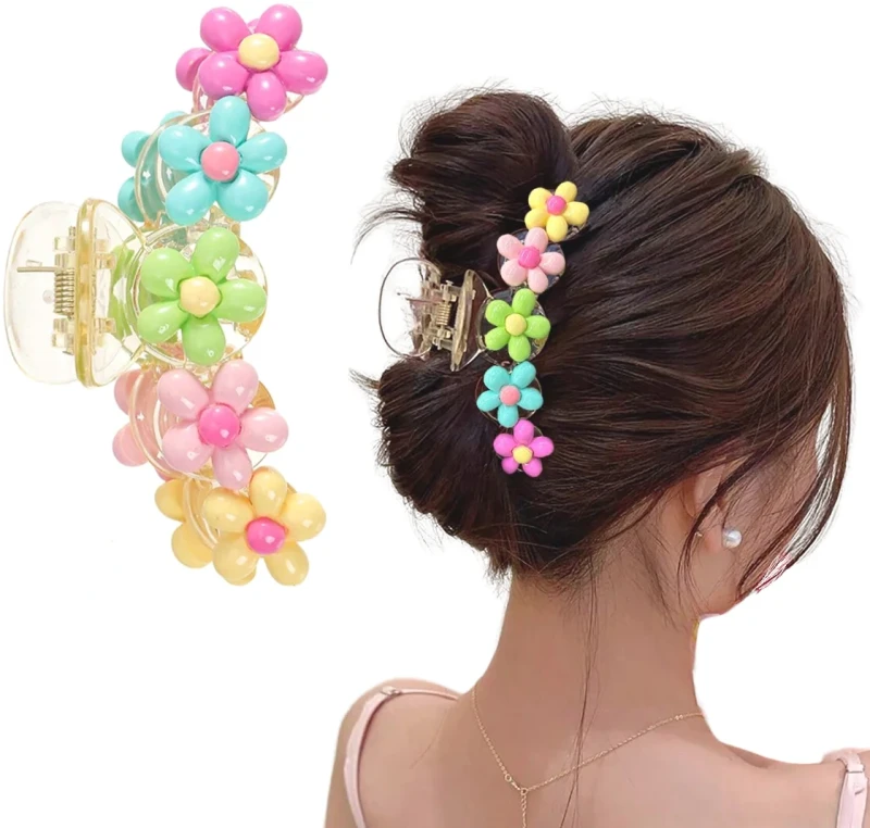 Liela, krāsaina matu sprādze D32 P376