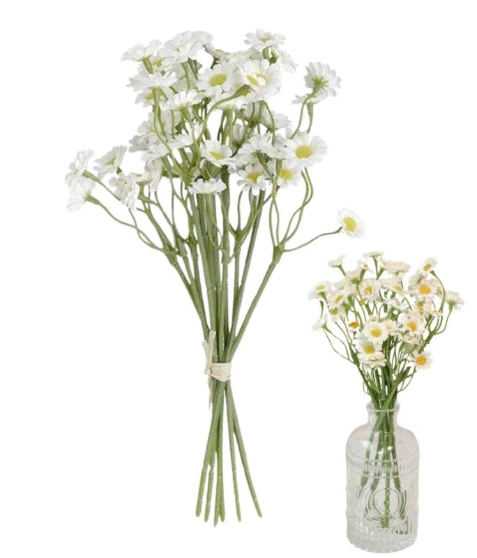 Mākslīgās margrietiņas 12 gab. G3