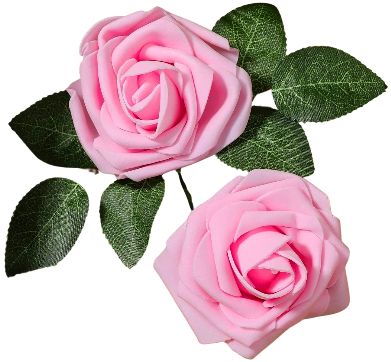 Mākslīgās rozes 25 gab. B19, rozā