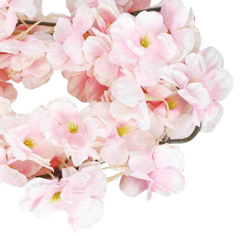 Mākslīgo ķiršu ziedu vītne G19