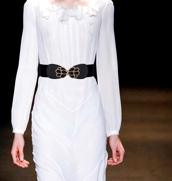 Sieviešu josta T108, melna