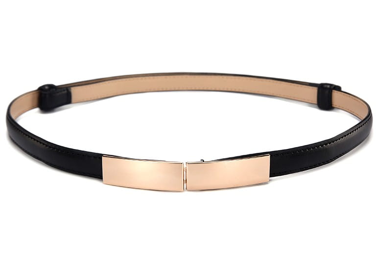 Sieviešu josta T128, melna