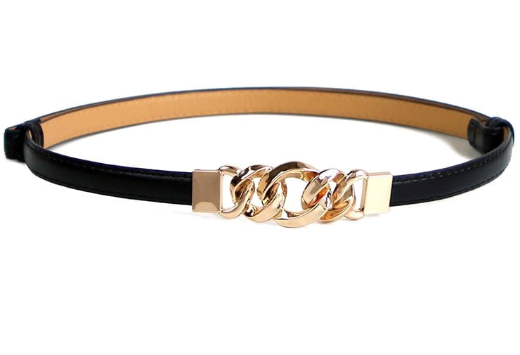 Sieviešu josta T142, melna