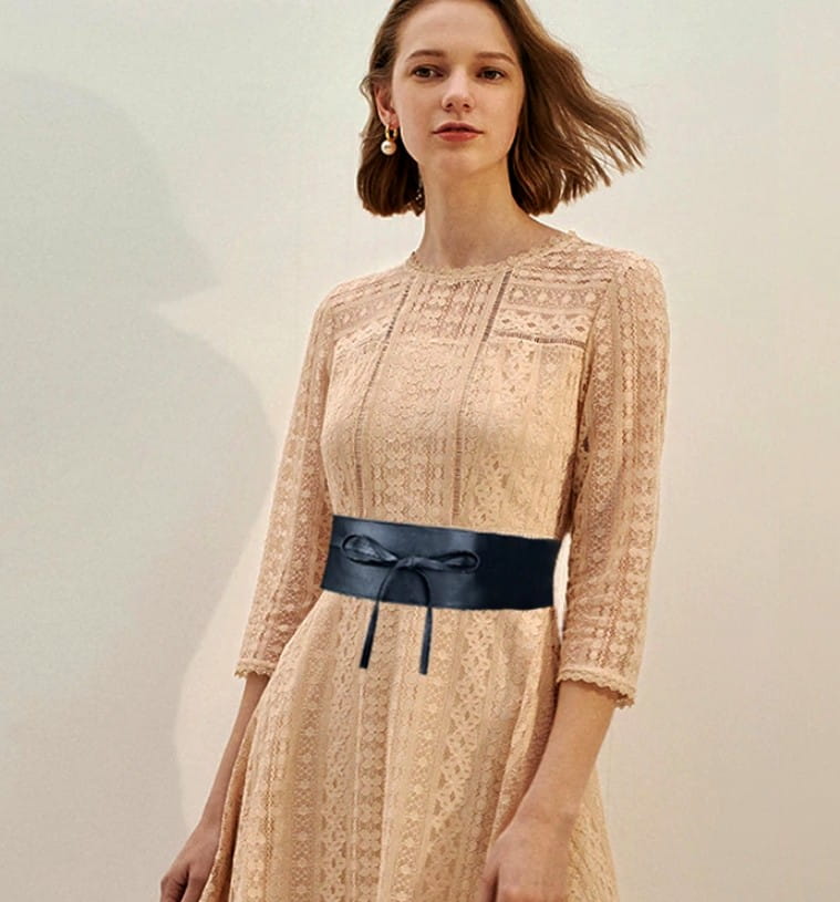 Sieviešu josta T16, melna