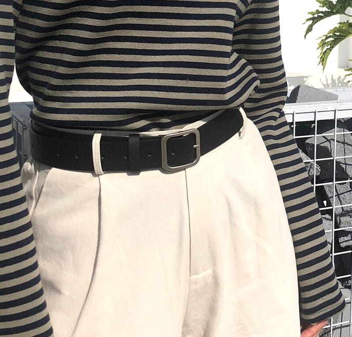 Sieviešu josta T24, melna