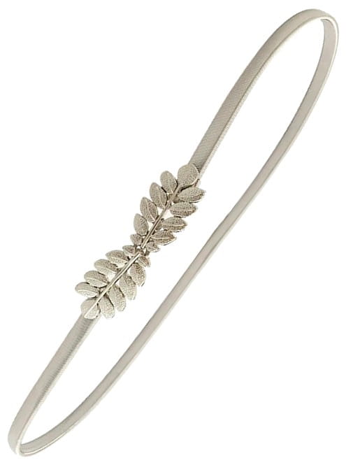 Sieviešu josta T64, sudraba krāsā