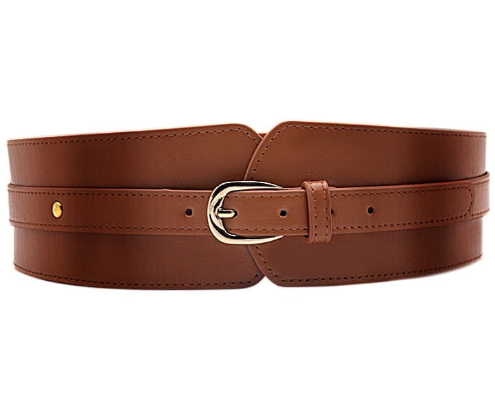 Sieviešu josta T68, brūna