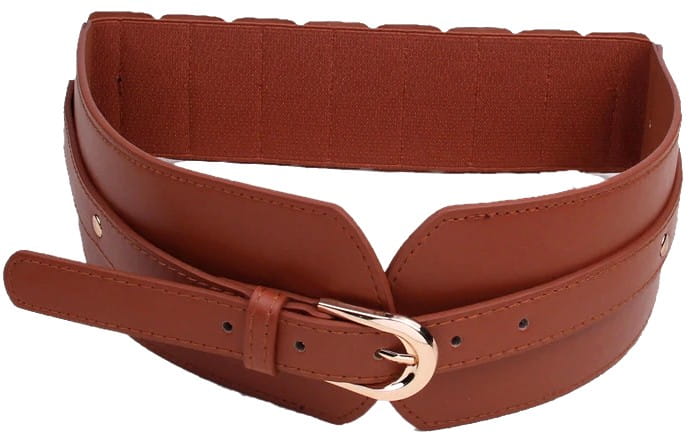 Sieviešu josta T68, brūna