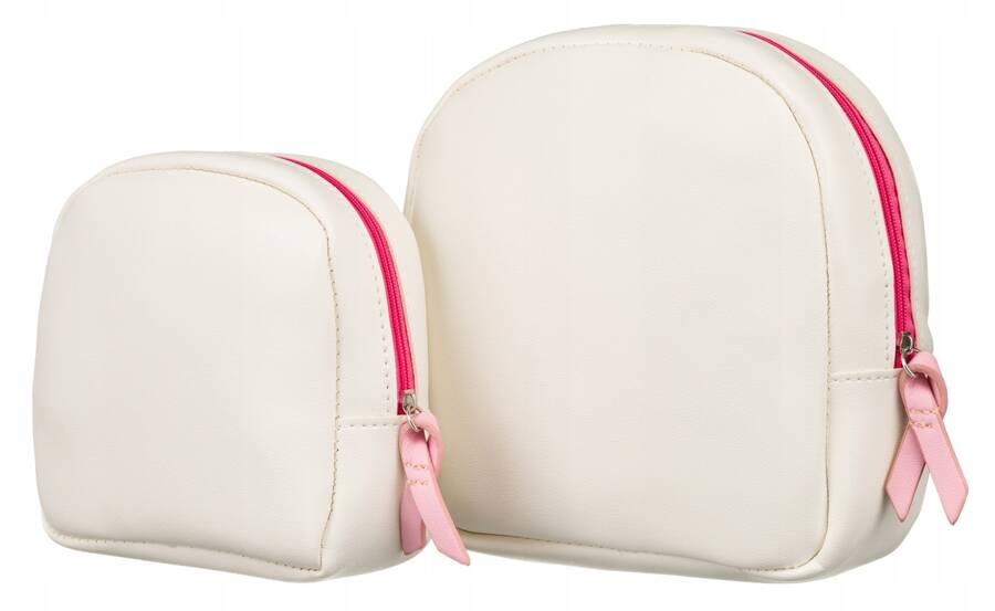 Divdaļīgs sieviešu kosmētikas komplekts K13, balts