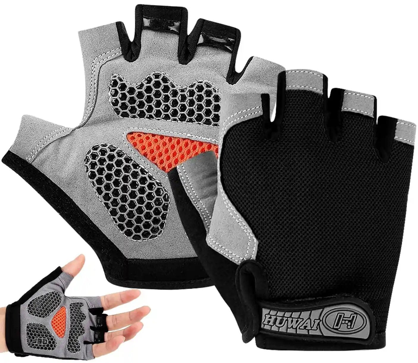 Velosipēda cimdi SA74 melni