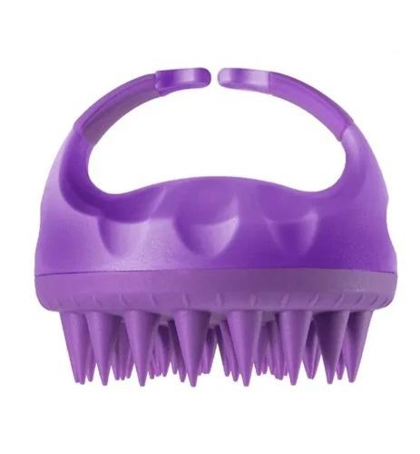 Galvas ādas masāžas birste TF37 violeta