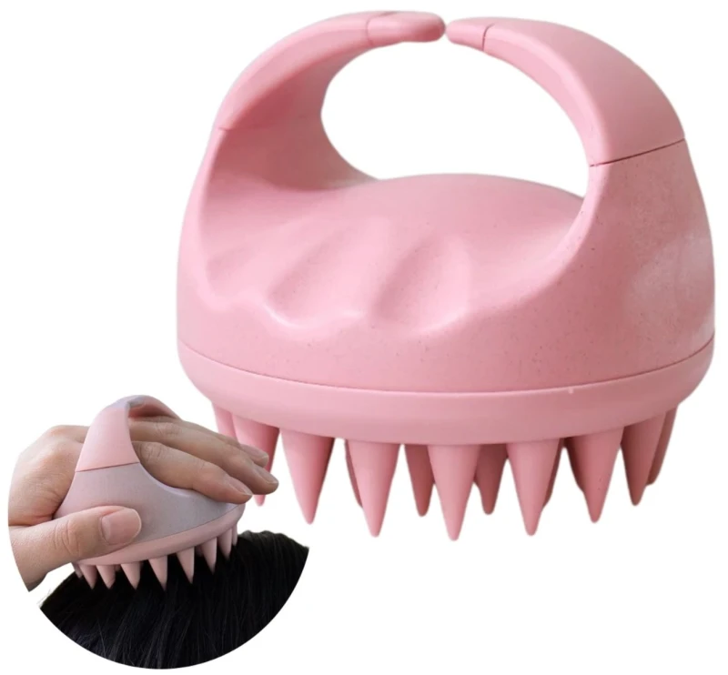 Galvas ādas masieris V4, rozā P355