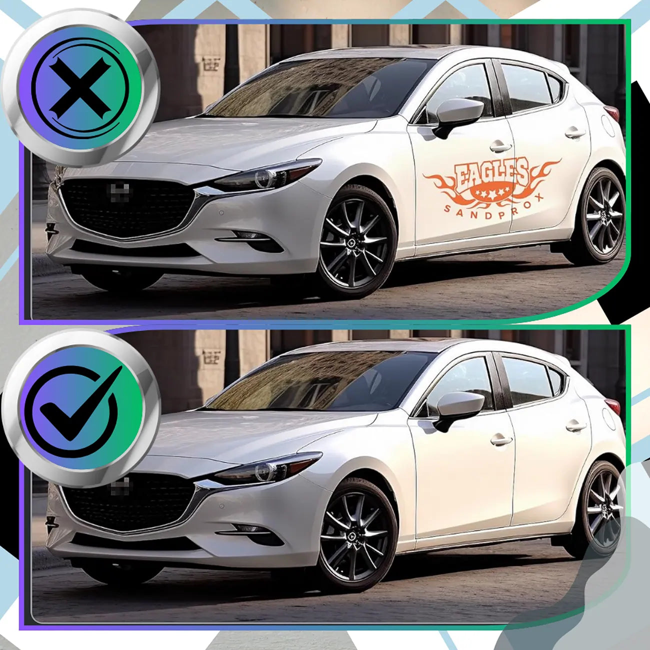 Gumijas disks urbšanai, krāsas un uzlīmju noņemšanai