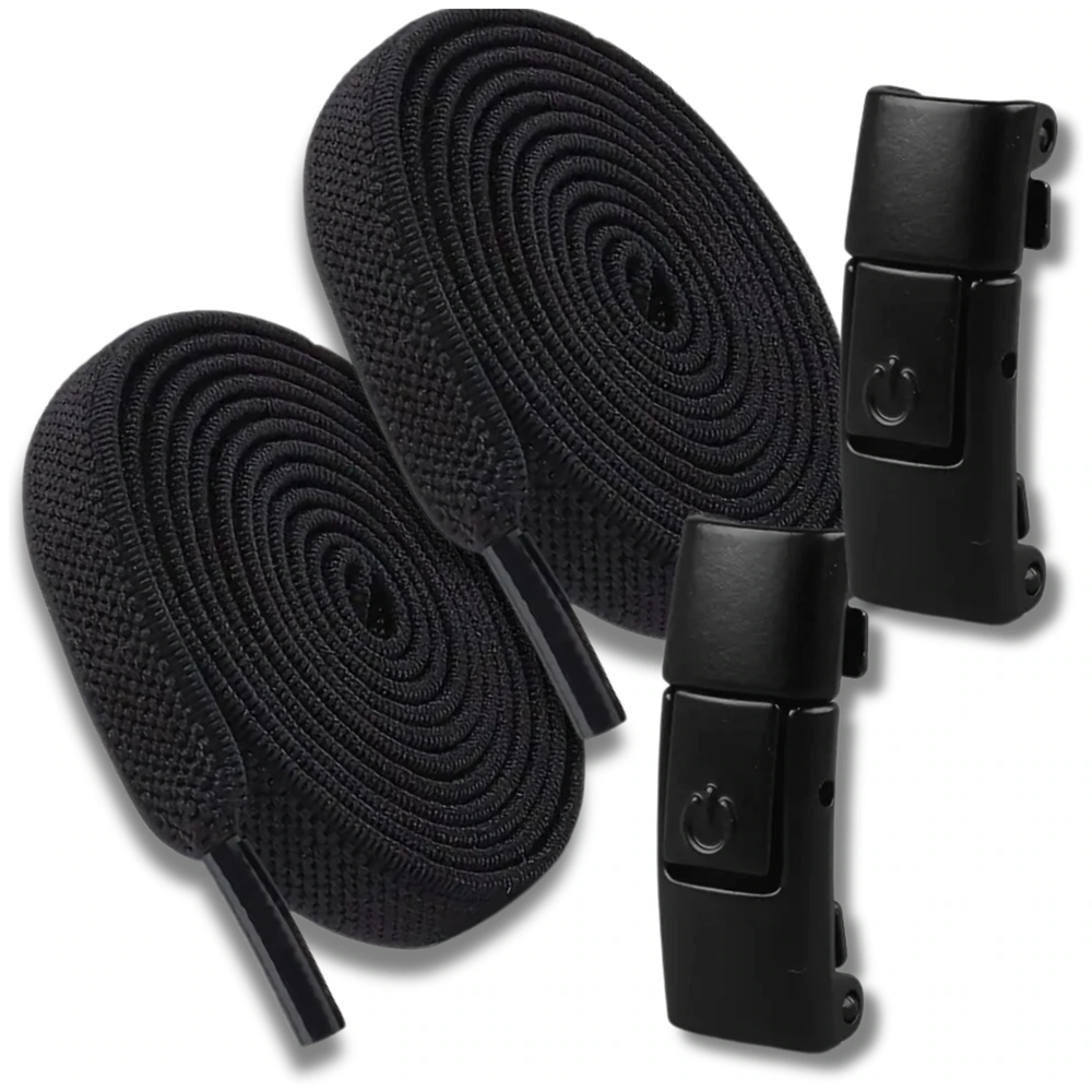 Kurpju šņores M9, melnas N346