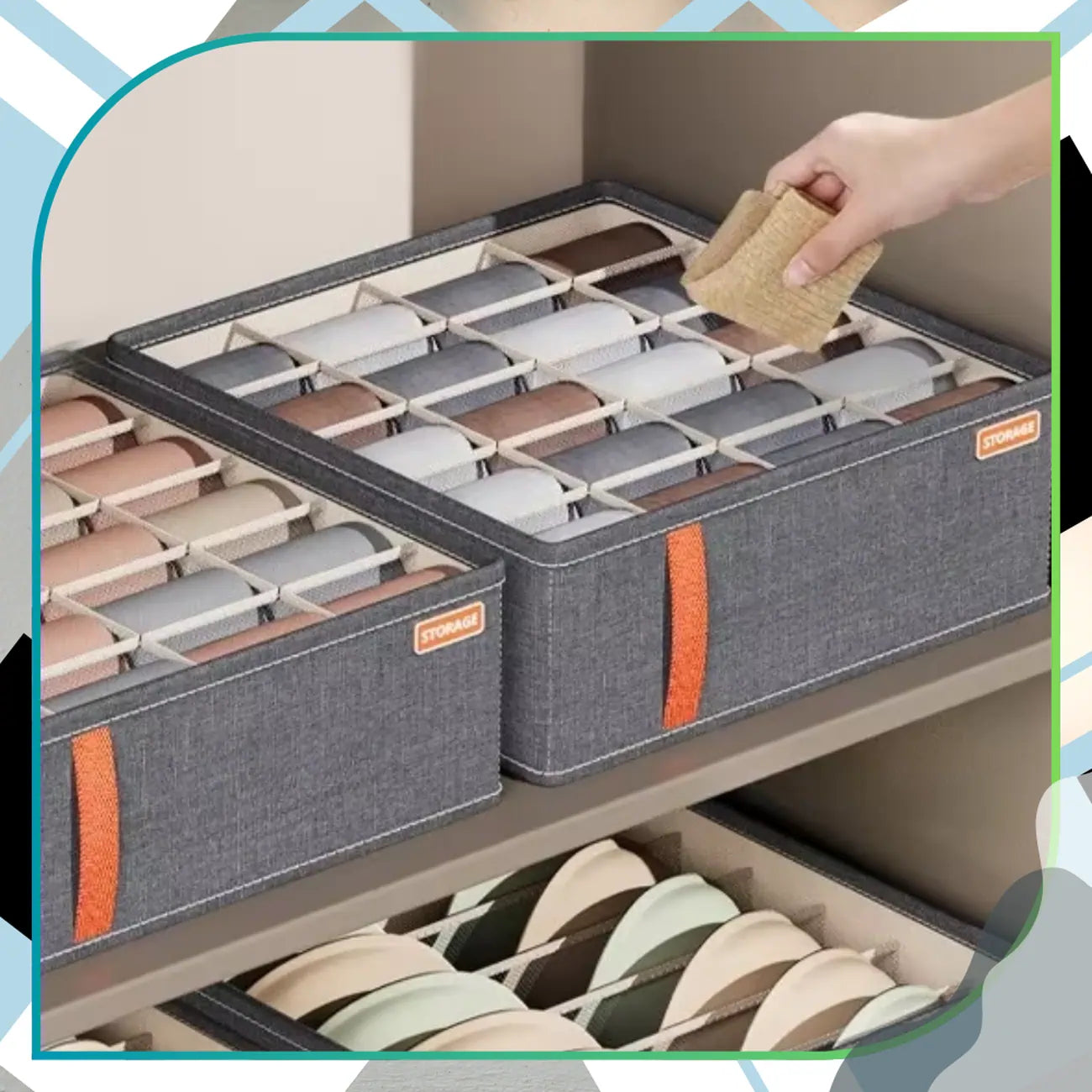 Apakšveļas atvilktnes ieliktnis, balts