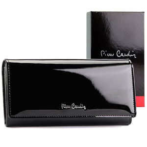 Pierre Cardin 07 SHINY 102 juoda piniginė czarny