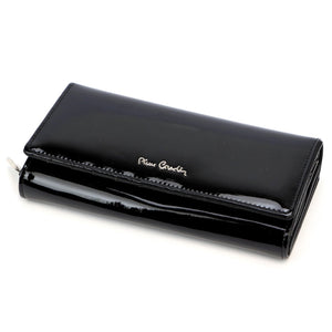Pierre Cardin 07 SHINY 106 juoda piniginė czarny