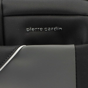 Pierre Cardin 2011 ALAN09 juoda ir pelenų pilka rankinė czarny + popiel