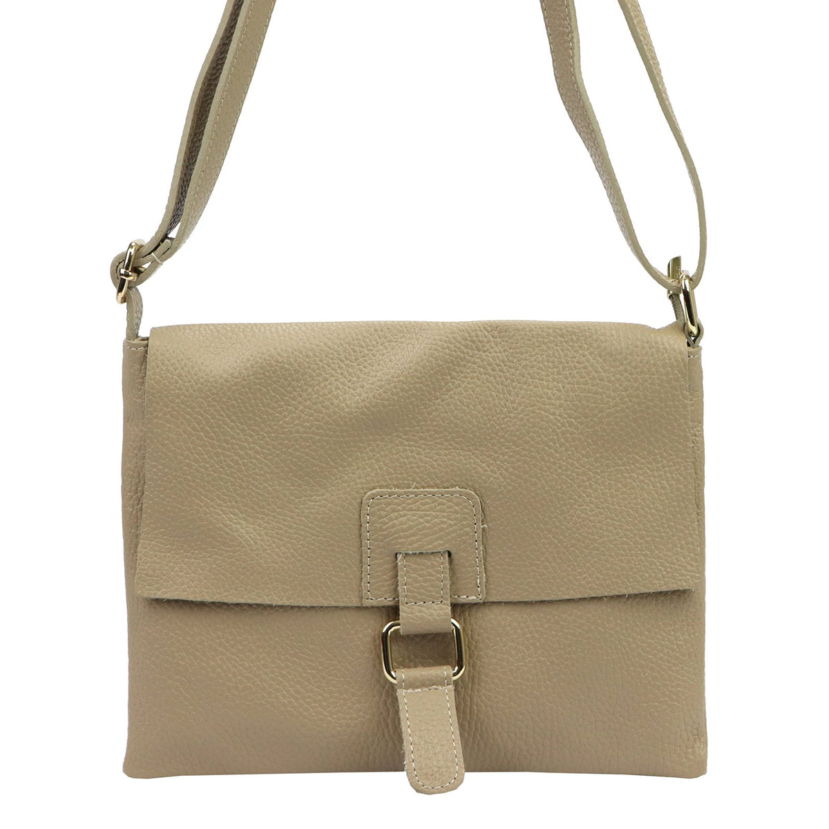 Luka 26-087 DOLLARO taupe natūralios odos rankinė taupe