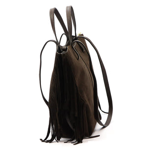 Luka 26-065 D tamsiai ruda odinė rankinė ciemny brąz