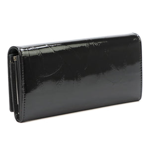 Pierre Cardin 02 LEAF 100 juoda odinė piniginė czarny