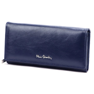 Pierre Cardin 06 ITALY 106 tamsiai mėlyna piniginė granatowy
